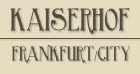 Kaiserhof Hotel FrankfurtÂ AmÂ Main logo